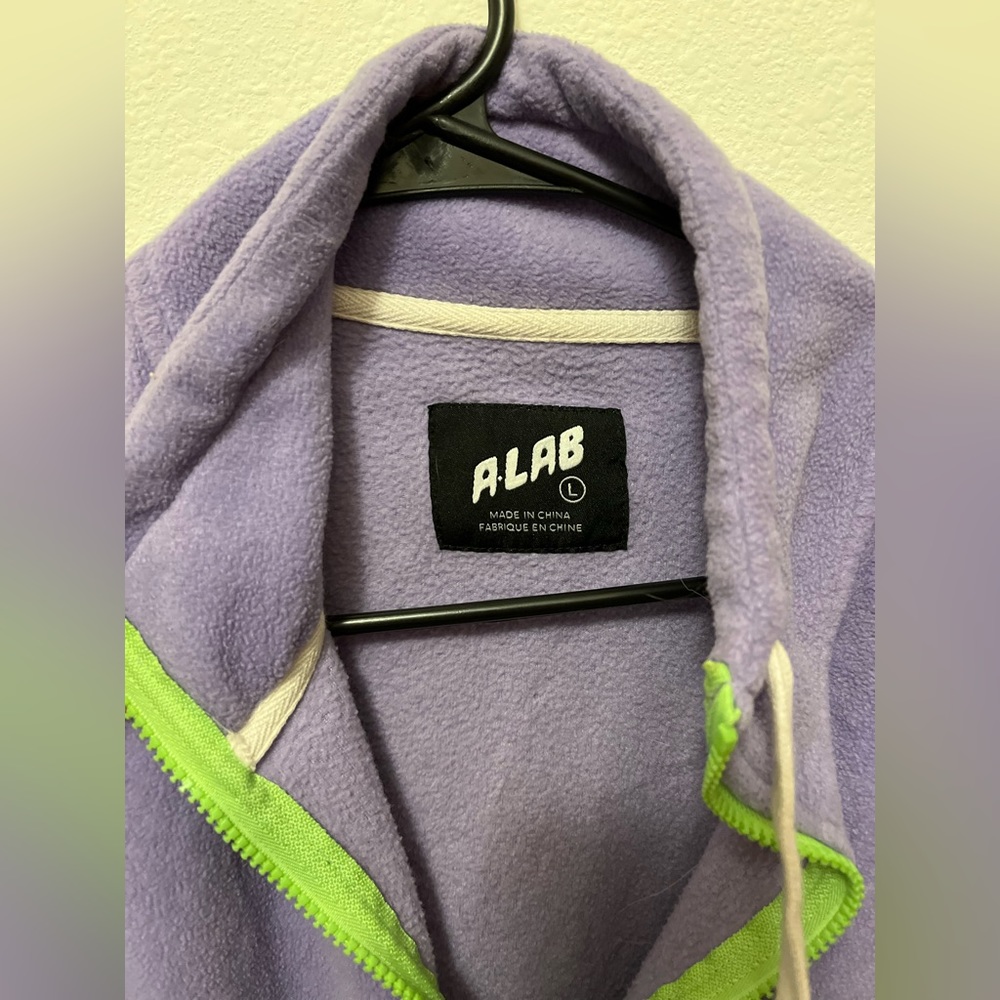 Oversized quarter zip